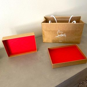 Christian Louboutin Box and Shopping Bag